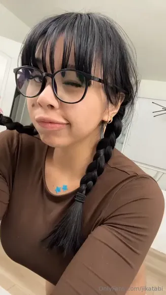 Jikatabi Bending Over Black Thong OnlyFans Video Leaked
