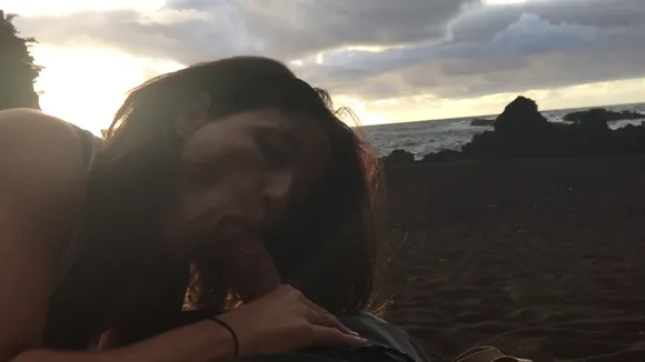 Johnnysins Beach Blowjob Action OnlyFans Video Leaked