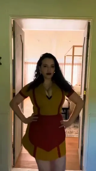 Katdenningsss Yellow And Red Bodysuit OnlyFans Video Leaked