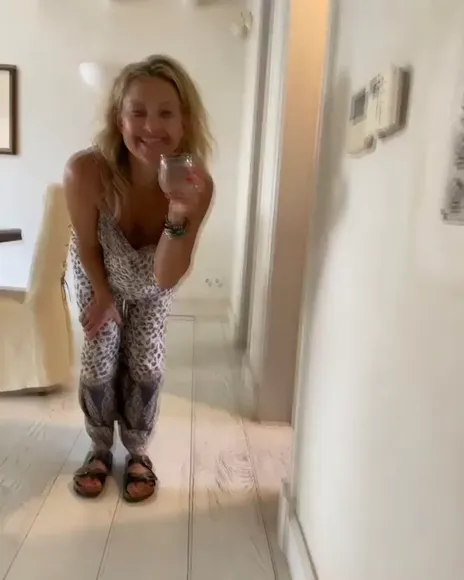 Katehudson Leopard Print Jumpsuit Pose OnlyFans Video Leaked