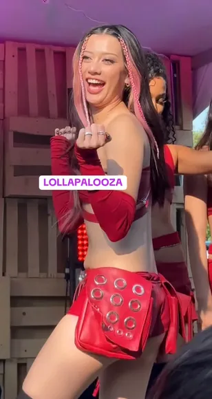 Katseye Red Leather Shorts Ass OnlyFans Video Leaked