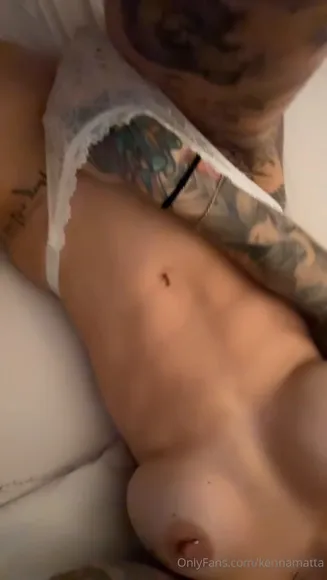 Kennamatta Tattooed Tits and Lacy Panties OnlyFans Video Leaked