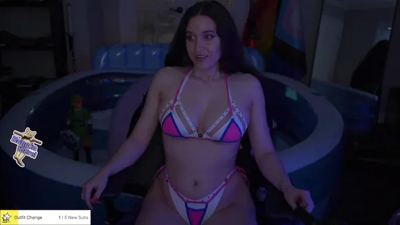 Khaljiit Bikini Straps Tease OnlyFans Video Leaked