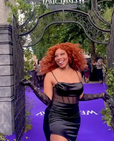 Kierapleaze Black Satin Gown Strut OnlyFans Video Leaked