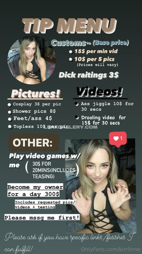 Kirrlinne Exclusive Leaked Nude OnlyFans #14896669
