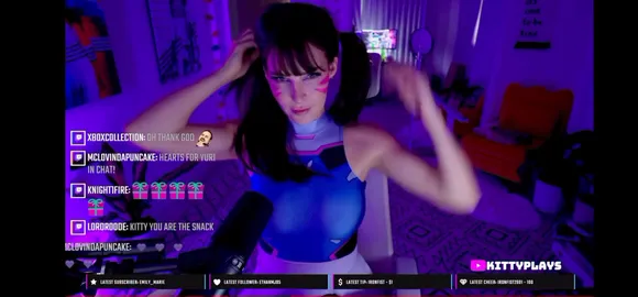 Kittyplays Cat Ear Headset Tease OnlyFans Video Leaked