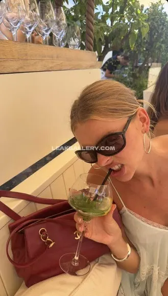 Klarahellqvistt Sipping Cocktail In Sundress OnlyFans Photo Leaked