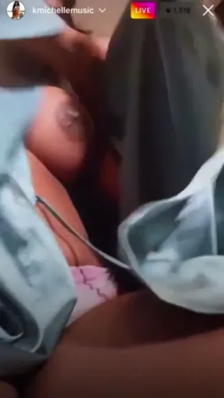 Kmichellemusic Topless Braless Display OnlyFans Video Leaked