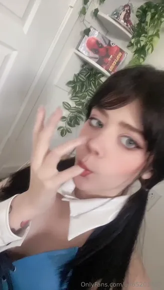 Kokoa_dessu Blue Bodysuit Tease OnlyFans Video Leaked