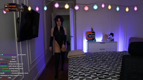Korya_mc Black Bodysuit Thong Reveal OnlyFans Video Leaked