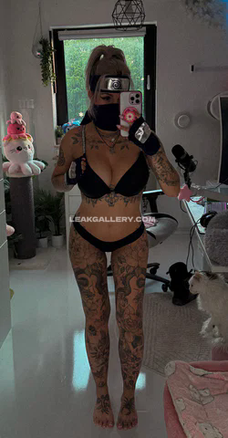 Kunshikitty Tattooed Body In Lingerie OnlyFans Photo Leaked