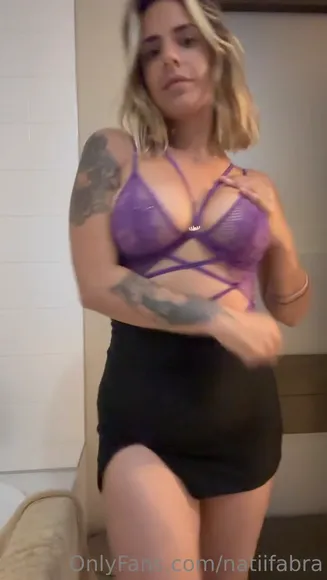 Lanamonroexo Purple Lace Bra Tease OnlyFans Video Leaked