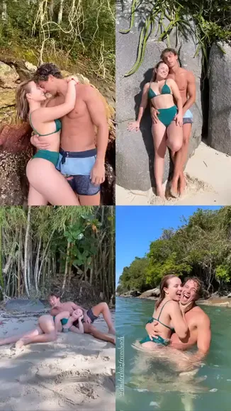 Larissamanoela Green Bikini Beach Play OnlyFans Video Leaked