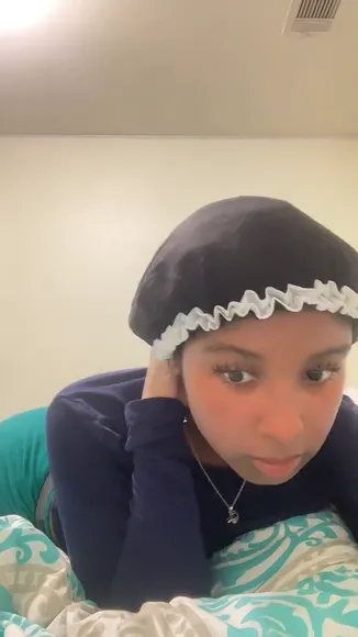 Lasirena_virtual Bedroom Hair Cap Tease OnlyFans Video Leaked