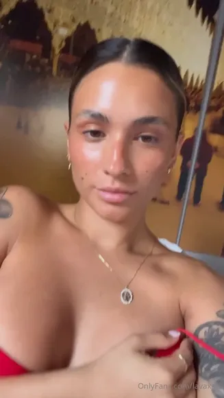 Lavaxgrl Red Dress Tit Play OnlyFans Video Leaked
