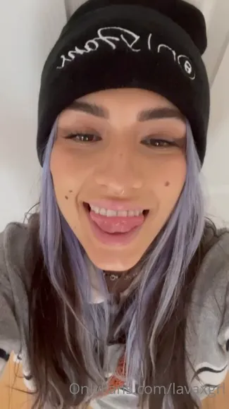 Lavaxgrl Tongue Out Tease OnlyFans Video Leaked