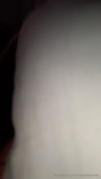 Laylajenner Black Thong Bed Tease OnlyFans Video Leaked