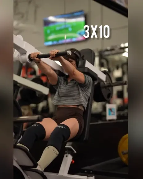 Leanbeefpatty Gym Shorts Leg Press OnlyFans Video Leaked