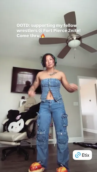 Leighlaurel Denim Corset Twerk OnlyFans Video Leaked