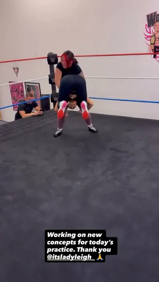 Leighlaurel Wrestling Practice Grappling OnlyFans Video Leaked