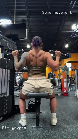 Leighlaurel Muscle Back Workout OnlyFans Video Leaked