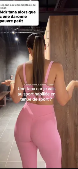 Lenna.vivas Pink Sports Bra And Leggings OnlyFans Photo Leaked