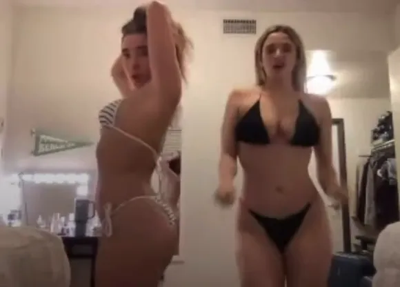 Lexiiivip Striped Bikini Dance OnlyFans Video Leaked