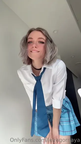Leyagornaya Schoolgirl Skirt Tease OnlyFans Video Leaked
