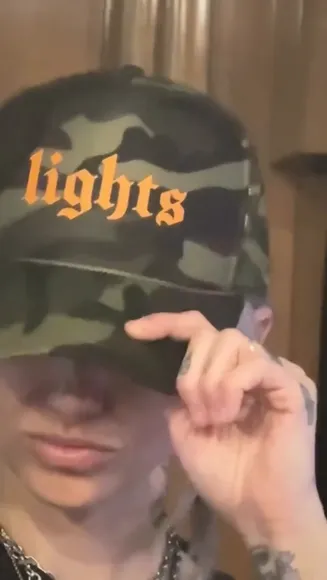 Lights_poxleitner Camouflage Cap Selfie OnlyFans Video Leaked