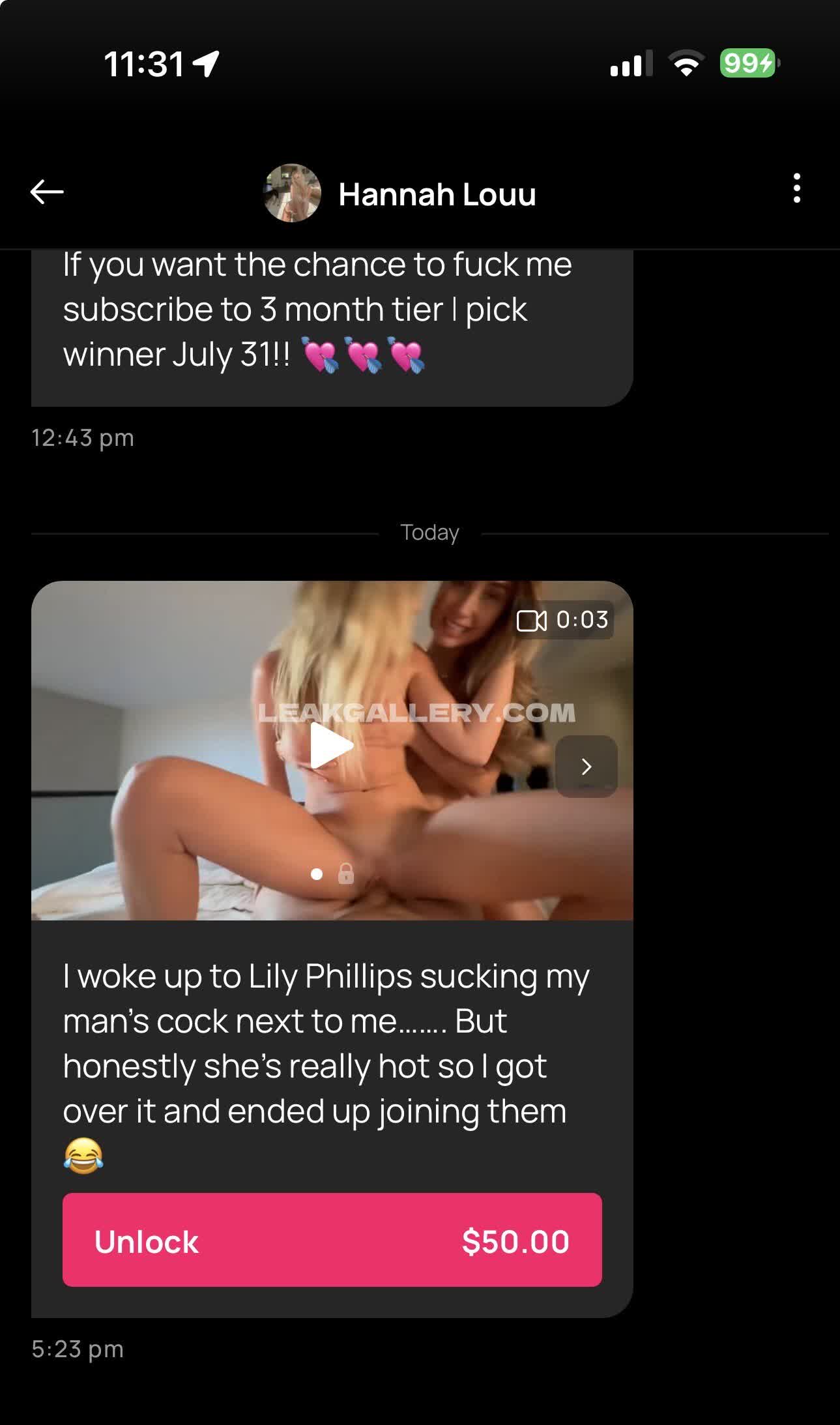 Lilydaisyphillips / lildaisyphillips Exclusive Leaked Nude OnlyFans #12892151