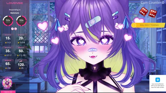 Liseravt Handjob With Purple Hair OnlyFans Video Leaked