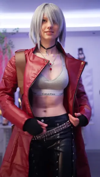 Little_emo_kitten Red Jacket Strip Tease OnlyFans Video Leaked