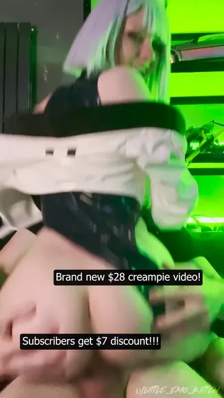 Little_emo_kitten Shiny Bodysuit Tease OnlyFans Video Leaked