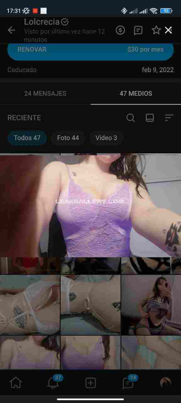 Lolcrecia Exclusive Leaked Nude OnlyFans #12321197