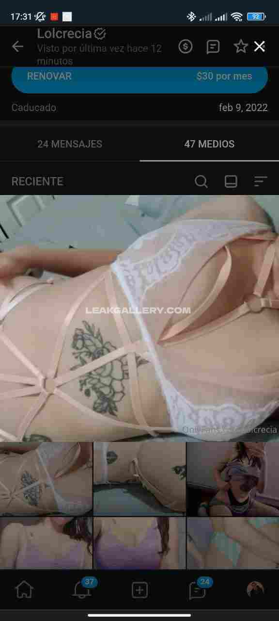 Lolcrecia Exclusive Leaked Nude OnlyFans #12321192