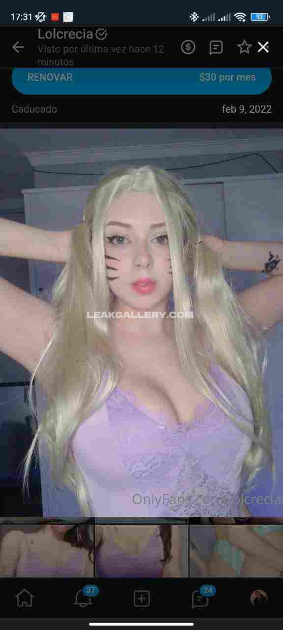 Lolcrecia Exclusive Leaked Nude OnlyFans #12321183