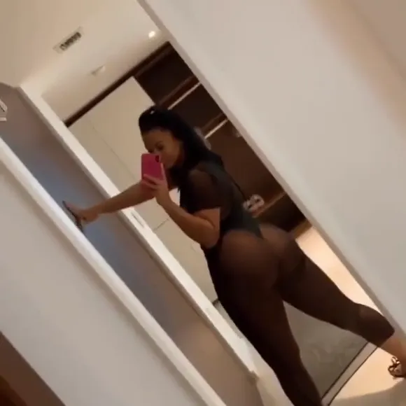 Lovelylesh Sheer Bodysuit Ass Pose OnlyFans Video Leaked