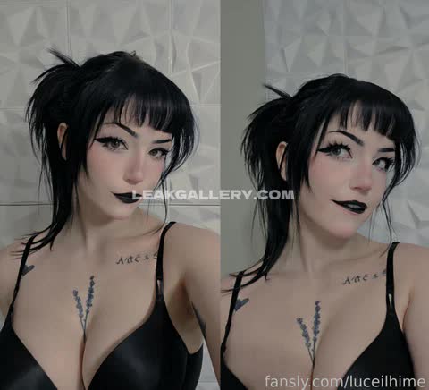 Luceilhime Black Bra Tease OnlyFans Photo Leaked