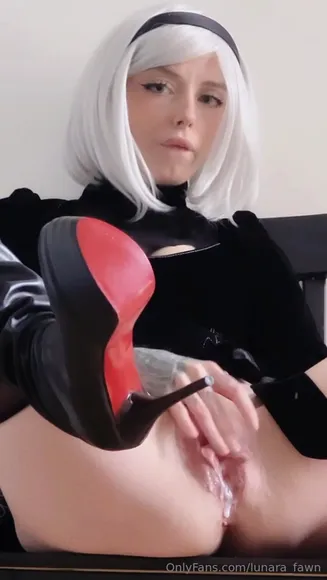 Lunara_fawn Pussy Play With Heel OnlyFans Video Leaked