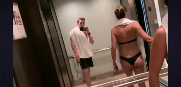 Lydiahewittlee Black Thong Back View OnlyFans Video Leaked