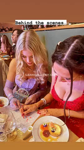 Lydiaviolet Red Dress Cleavage OnlyFans Photo Leaked