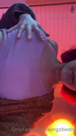 M4ngo Braless Boobs Exposure OnlyFans Video Leaked