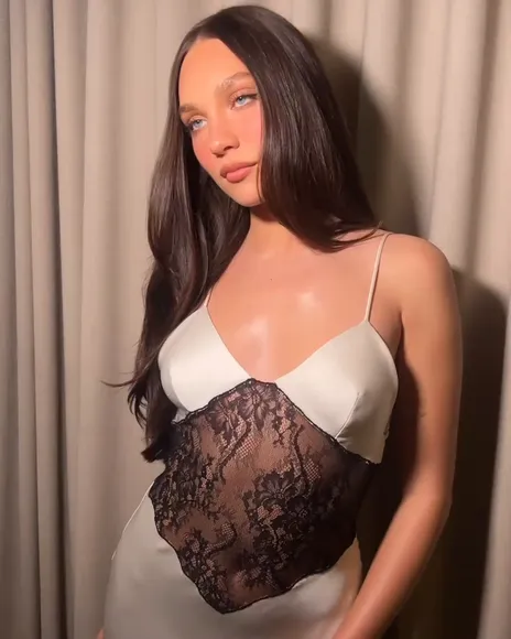 Maddieziegler Lace Panel Bodysuit Tease OnlyFans Video Leaked