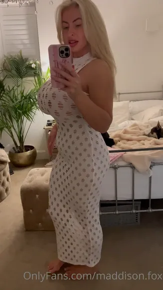 Maddison_ox Sheer Cutout Dress Tease OnlyFans Video Leaked