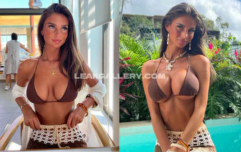 Maddycheary Braless Bikini Top Tease OnlyFans Photo Leaked