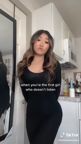 Madisonjaane Black Bodysuit Tease OnlyFans Video Leaked