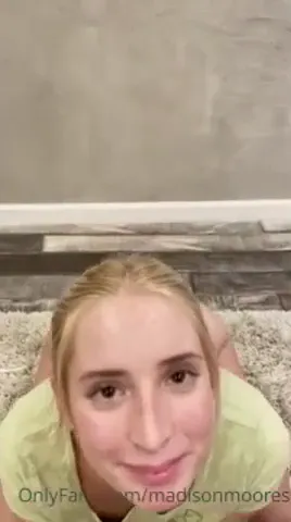 Madisonmoores Blonde Blowjob Tease OnlyFans Video Leaked