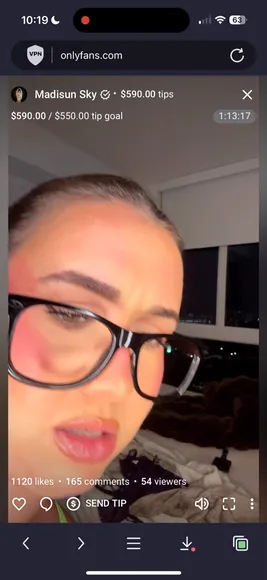 Madisunsky3 Neon Bra And Thong OnlyFans Video Leaked