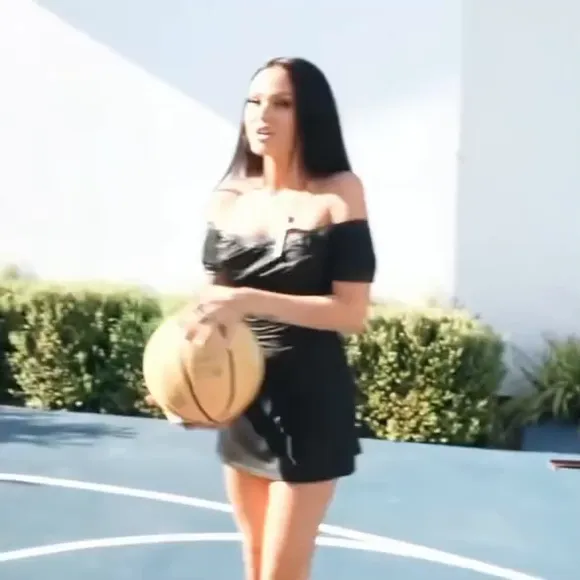 Maggielindemann Black Dress Basketball Tease OnlyFans Video Leaked