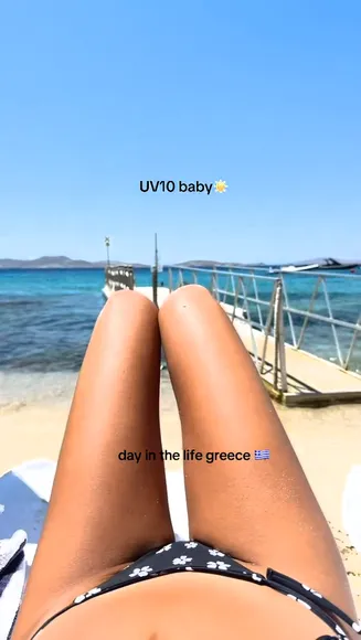 Maibela Bikini Legs On Beach OnlyFans Video Leaked